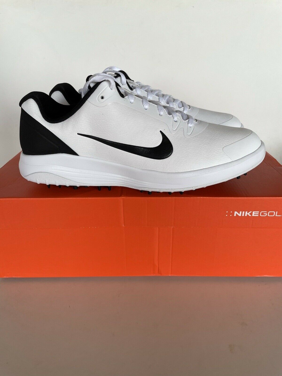 Nike Infinity G Golf Shoes Men's Sneakers White Black Ct0535-101 Size 